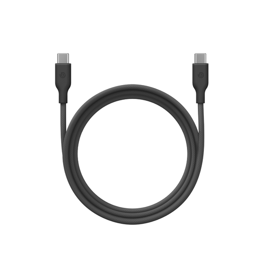 BAZIC GOCHARGE WEAVE C-C CABLE 480MBPS, 60W 1.5M