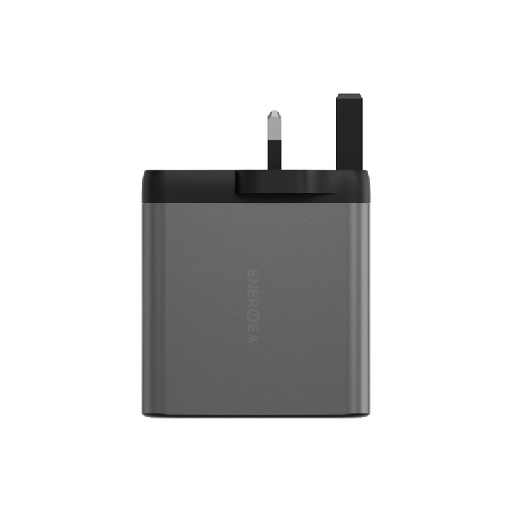 ENERGEA AMPCHARGE GAN100, 2C1A PD/PPS/SCP/QC3.0/AFC/FCP/ WALL CHARGER,100W (UK) - GUNMETAL