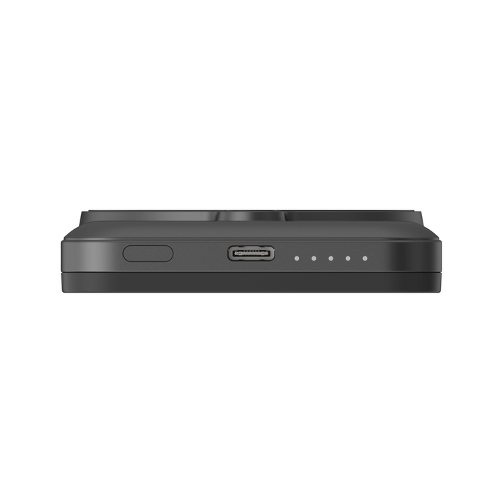 ENERGEA MAGWALLET CASH 5K, 5000MAH MAGPAC PLUS POWER BANK WITH MAGWALLET CASH - GUN/BLK