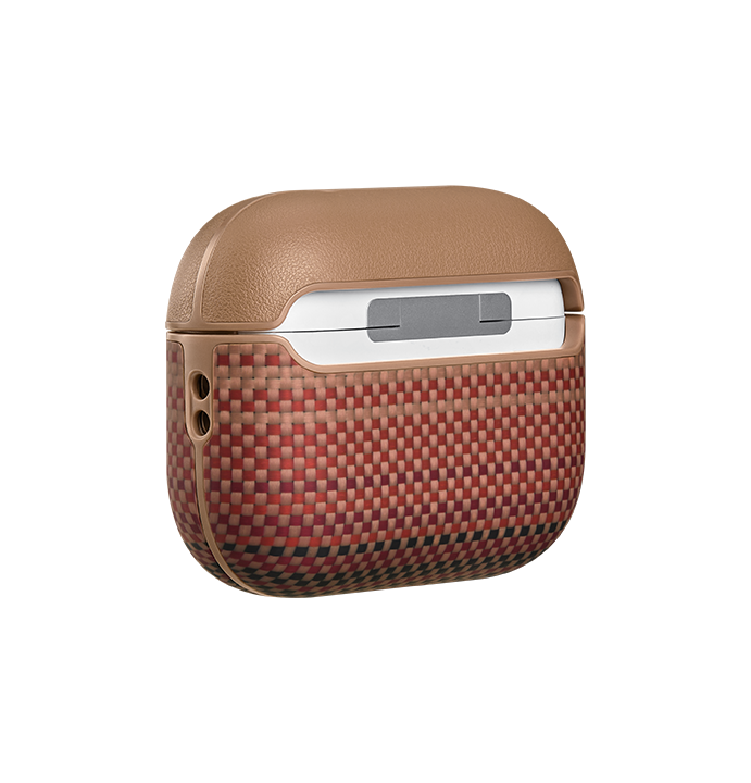 PITAKA Aramid Fiber Magnetic Case for AirPods Pro3 - Sunset