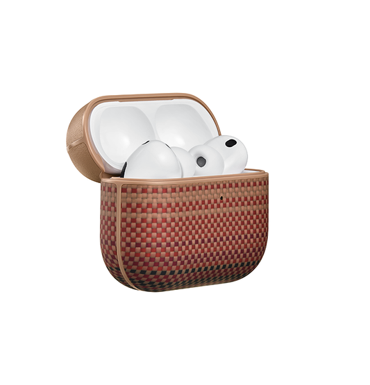 PITAKA Aramid Fiber Magnetic Case for AirPods Pro3 - Sunset
