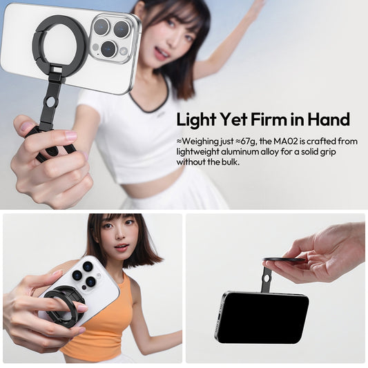 Ulanzi MA02 MagLock Dual Magnetic Phone Stand