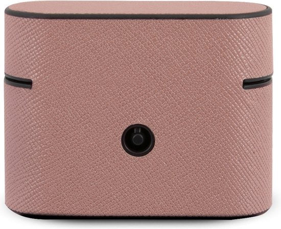 Guess Pu Saffiano Round Shape Case With Metal Logo For Airpods Pro 1st GEN