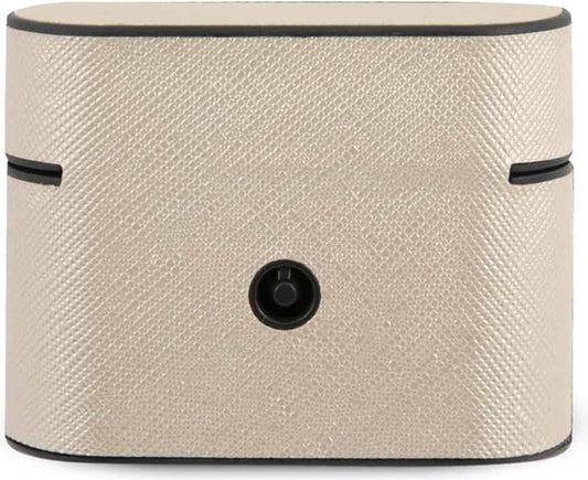 Guess Pu Saffiano Round Shape Case With Metal Logo For Airpods Pro 1st GEN