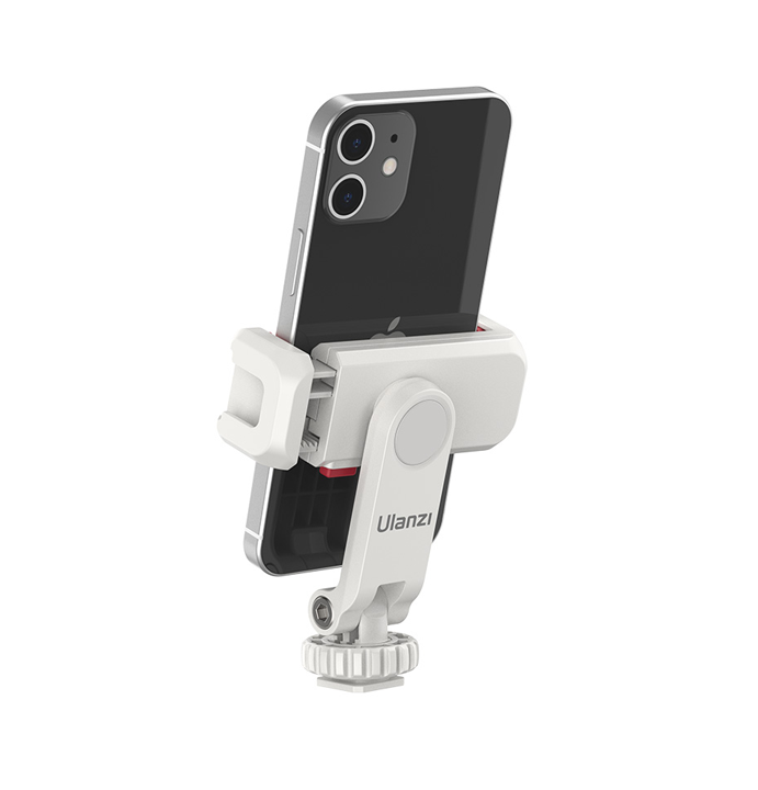 Ulanzi ST-06S Hot Shoe Phone Clamp White