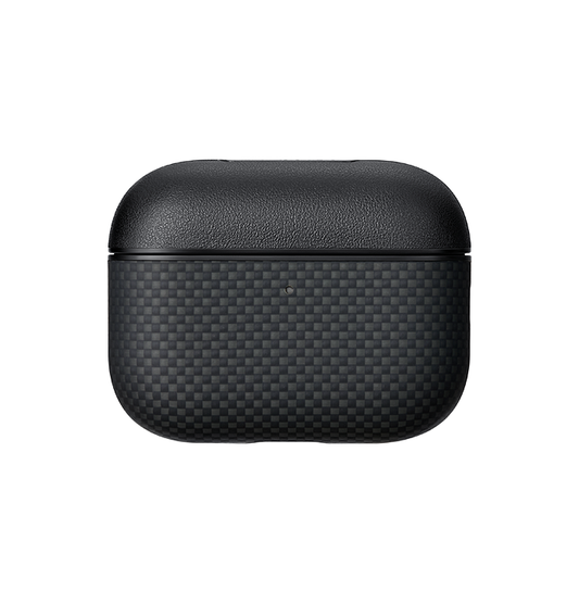 PITAKA Aramid Fiber Magnetic Case for AirPods Pro3 - Black/Gray