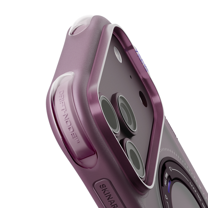 SKINARMA IPHONE 18 PRO 6.3"" (2026) ATLAS (ROTATING KICK-STAND) - Burgundy