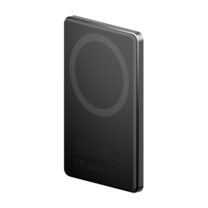 ENERGEA ALUPAC AIR, 5000MAH ULTRA LIGHT ALUMINIUM MAGSAFE COMPATIBLE POWER BANK