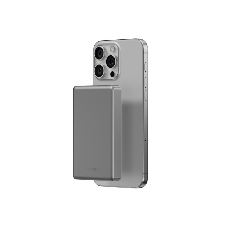 ENERGEA ALUPAC 10K, 10000MAH ULTRA LIGHT ALUMINIUM MAGSAFE COMPATIBLE POWER BANK