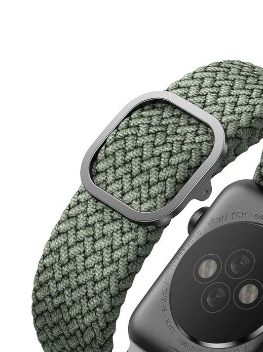 سوار UNIQ ASPEN مضفر لساعة Apple مقاس 42/41/40 مم