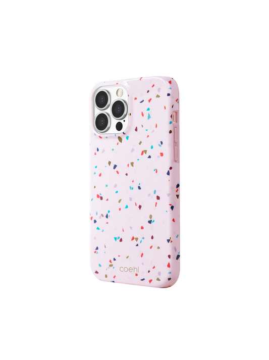 UNIQ COEHL IPHONE 13 PRO TERRAZZO - pink