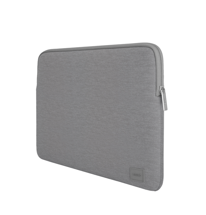 UNIQ CYPRUS WATER-RESISTANT NEOPRENE LAPTOP SLEEVE (UP TO 14”) -MARL GREY