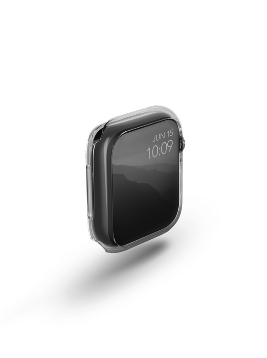UNIQ GLASE APPLE WATCH CASE DUAL PACK 41MM - CLEAR/ SMOKE