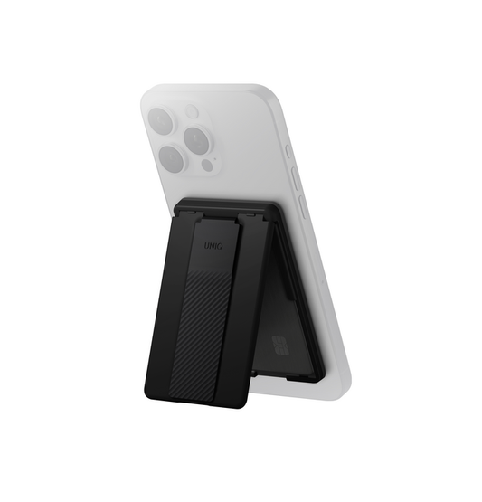 UNIQ HELDRO ID MAGNETIC CARD HOLDER WITH GRIP-BAND AND STAND