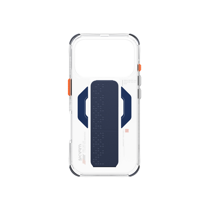 SKINARMA IPHONE 17 PRO MAX HAXA (MAG-CHARGE + GRIP-STAND) - BLUE