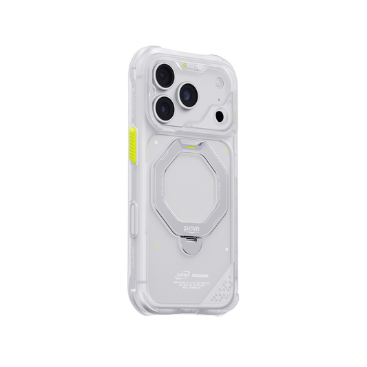 SKINARMA IPHONE 18 PRO MAX 6.9"" (2026) SATURN (ROTATING KICK-STAND) - Frost