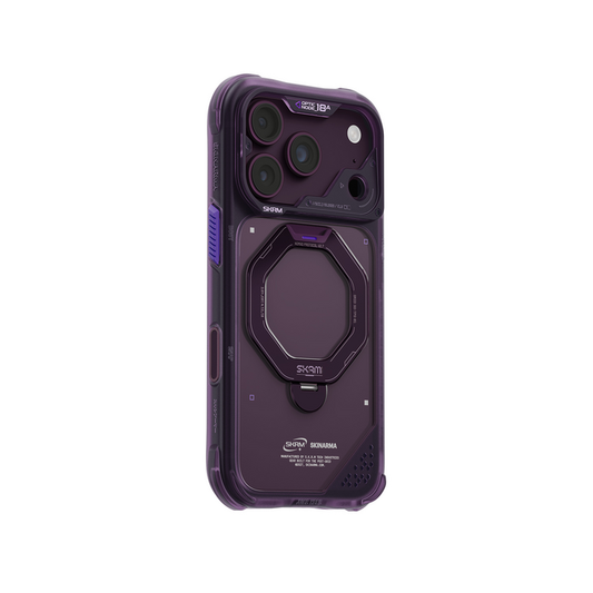 SKINARMA IPHONE 18 PRO MAX 6.9"" (2026) SATURN (ROTATING KICK-STAND) - Burgundy