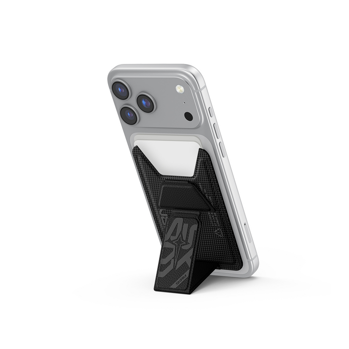 SKINARMA MAGNETIC CARDHOLDER WITH GRIP-STAND KADO PHANTOM-BLACK