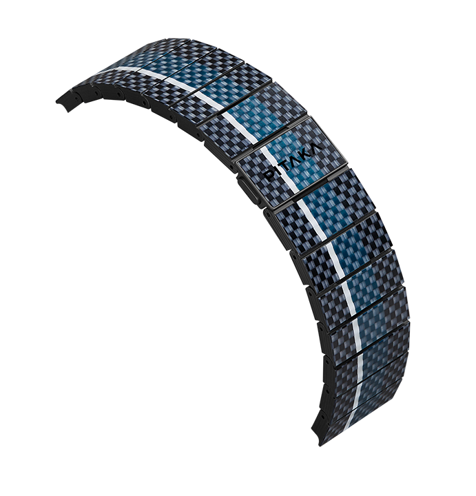 PITAKA APPLE WATCH BAND POETRY OF THINGS -MOON ARAMID & CARBON FIBER 42/44/45/46/49mm & 38/40/41mm