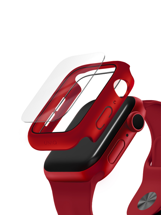 UNIQ NAUTIC WATCH CASE WITH IP68 WATER-RESISTANT TEMPERED GLASS SCREEN PROTECTION 44MM