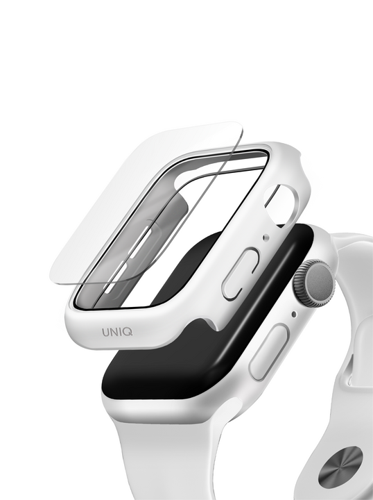 UNIQ NAUTIC WATCH CASE WITH IP68 WATER-RESISTANT TEMPERED GLASS SCREEN PROTECTION 44MM