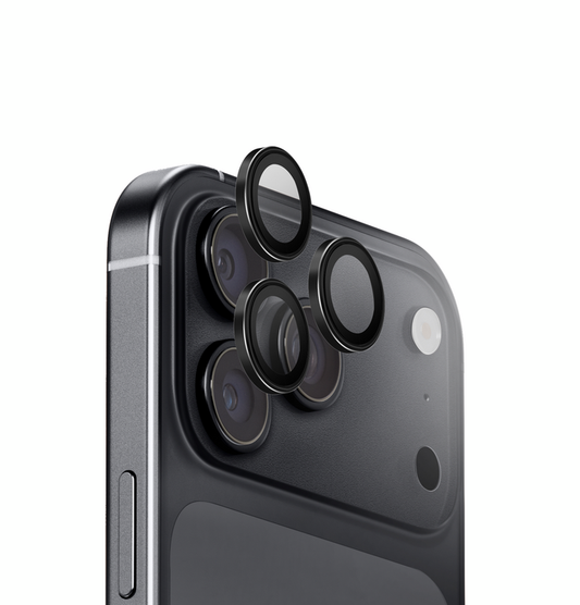 UNIQ OPTIX ALUGUARD (DX2) IPHONE 18 PRO/18 PRO MAX (2026) 6.3/6.9 CAMERA LENS PROTECTOR - Graphite-Black
