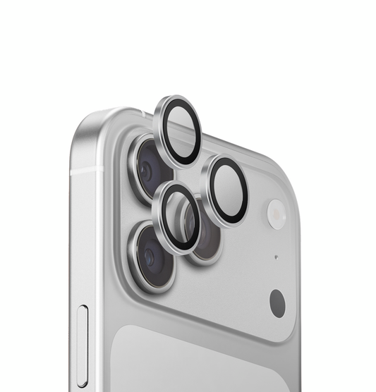UNIQ OPTIX ALUGUARD (DX2) IPHONE 18 PRO/18 PRO MAX (2026) 6.3/6.9 CAMERA LENS PROTECTOR-Sterling-SIlver