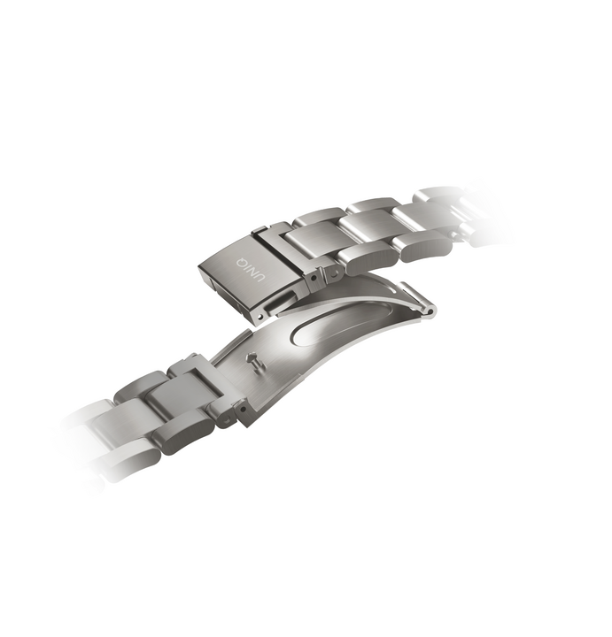 UNIQ OSTA APPLE WATCH STEEL STRAP WITH SELF-ADJUSTABLE LINKS 49/46/45/44MM