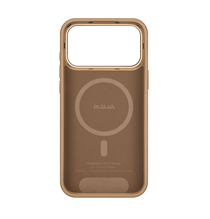 PITAKA Moonrise Aramid UltraGuard Case for iPhone 17 Pro Max(Sunset)