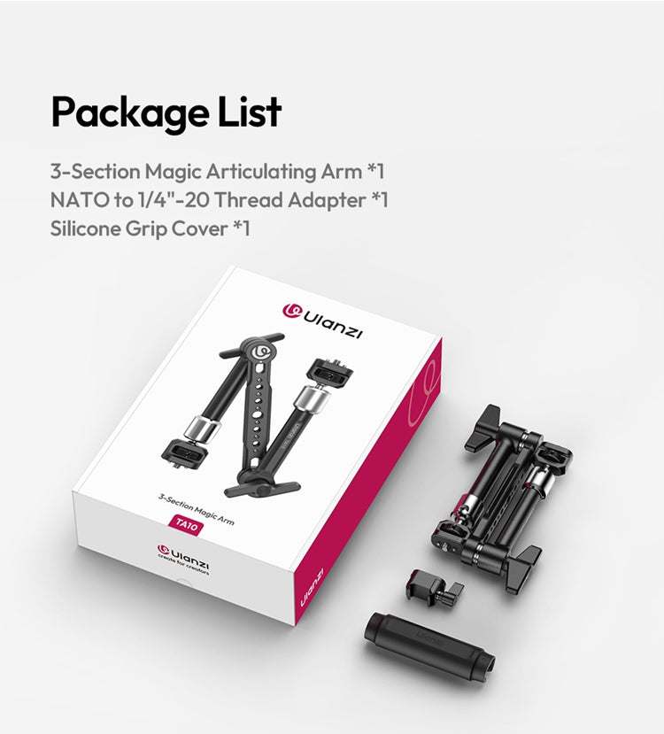 Ulanzi TA10 Three Section Magic Hands