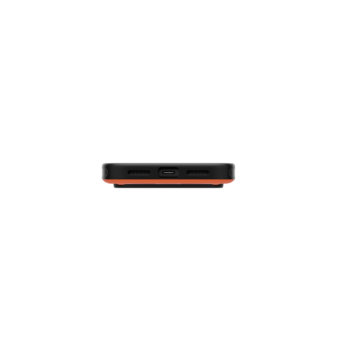 UNIQ HYBRID IPHONE 18 PRO MAX (2026) 6.9 ELIX WITH 360 ROTATING KICKSTAND - VOLT ORANGE