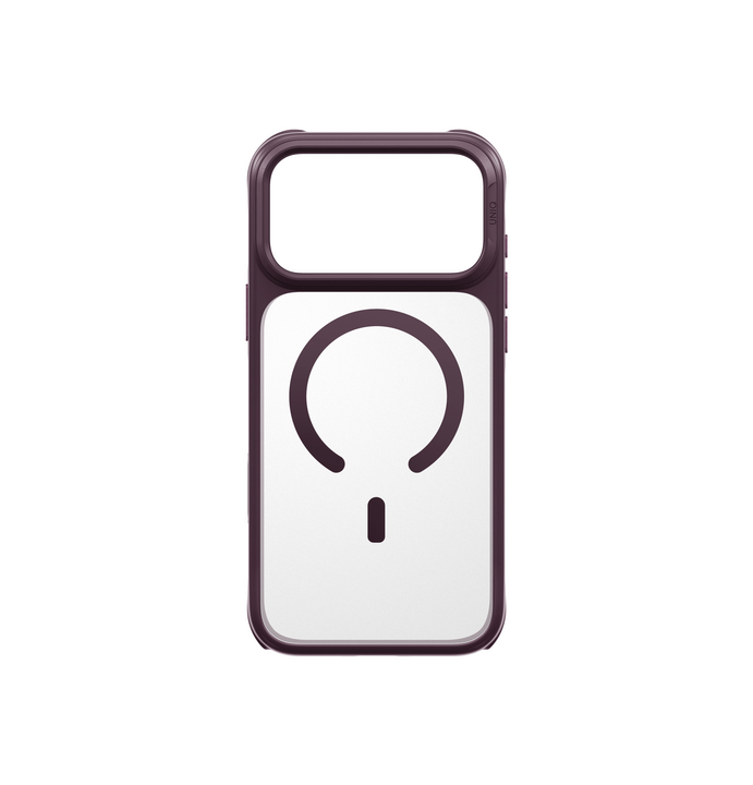UNIQ HYBRID IPHONE 18 PRO (2026) 6.3 MAGCLICK CHARGING VEREN (AF) - BURGUNDY FROST
