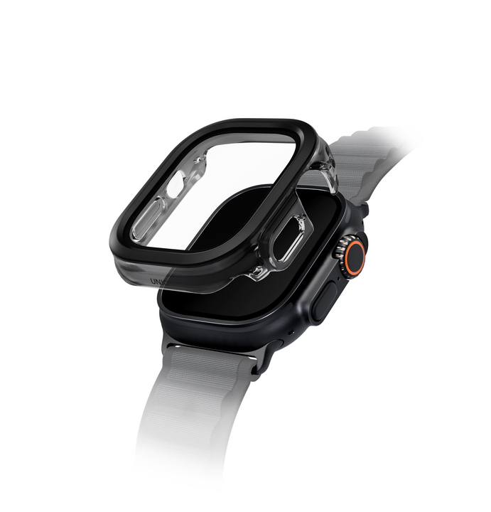 UNIQ VOUTE WATCH CASE WITH TEMPERED GLASS SCREEN 49MM