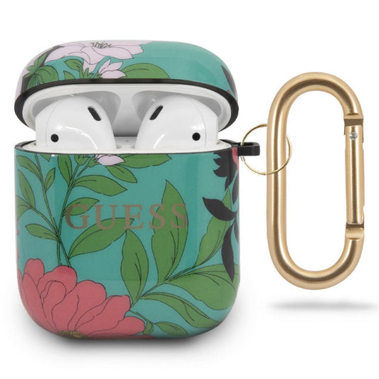 Guess® Flower Collection Apple AirPods Case – Green