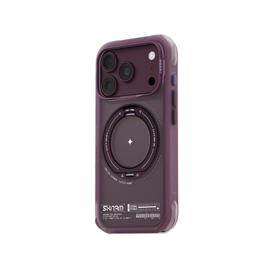 SKINARMA IPHONE 18 PRO 6.3"" (2026) ATLAS (ROTATING KICK-STAND) - Burgundy