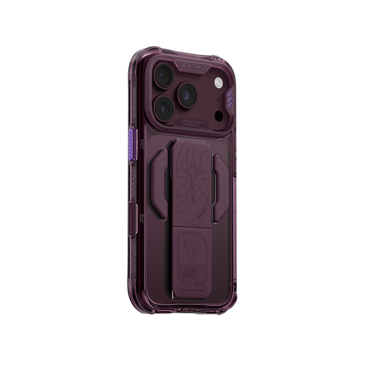 SKINARMA IPHONE 18 PRO MAX 6.9"" (2026) HELIO CE (SILICON GRIP-STAND) - Burgundy