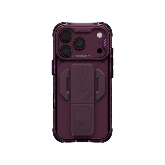 SKINARMA IPHONE 18 PRO MAX 6.9"" (2026) HELIO CE (SILICON GRIP-STAND) - Burgundy