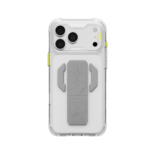 SKINARMA IPHONE 18 PRO MAX 6.9"" (2026) HELIO CE (SILICON GRIP-STAND) - Clear