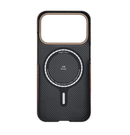 PITAKA MOMENT ULTRA SLIM CASE FOR IPHONE 17 PRO ARAMID FIBER AEROSPACE -GRADE METRIAL (PitaTap™)