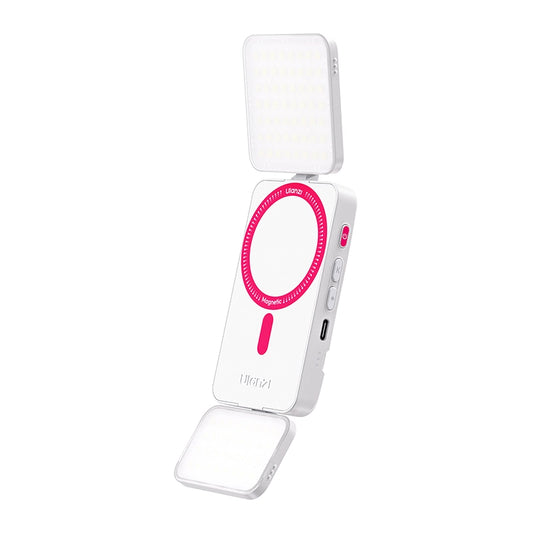 Ulanzi GL01 GlowUp Portable MagSafe Fill Light (Peach Snow)