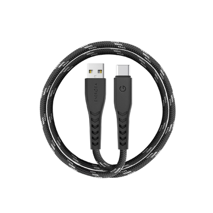 ENERGEA NYLOFLEX USB2.0 USB-A TO USB-C 5A UNIVERSAL CABLE 1.5M