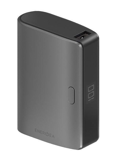 ENERGEA COMPAC 35, 10000MAH UNIVERSAL POWER BANK PD35W - GUNMETAL