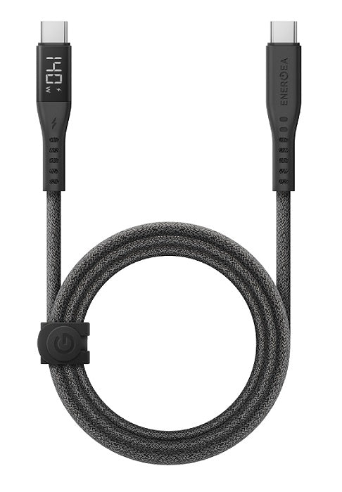 ENERGEA FLOW CC DISPLAY CABLE 240W مع MCT 1.5M - أسود