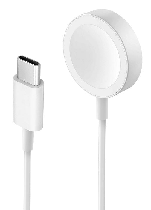 BAZIC GOCHARGE CABLE, USB-C TO WATCH 1M – WHITE