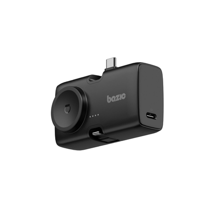 BAZIC GOPOWER KODA, 2IN1 5000MAH FOLDABLE USB-C / LIGHTNING PIN POWERBANK WITH APPLE WATCH CHARGER