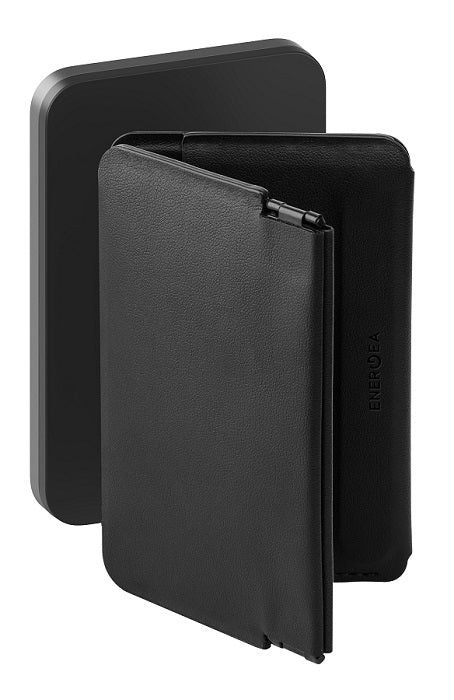 ENERGEA MAGWALLET CASH 5K، 5000 MAH MAGPAC PLUS باور بانك مع MAGWALLET CASH - GUN/BLK