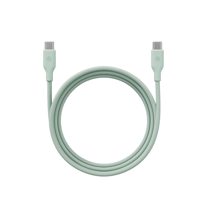 BAZIC GOCHARGE WEAVE C-C CABLE 480MBPS, 60W 1.5M