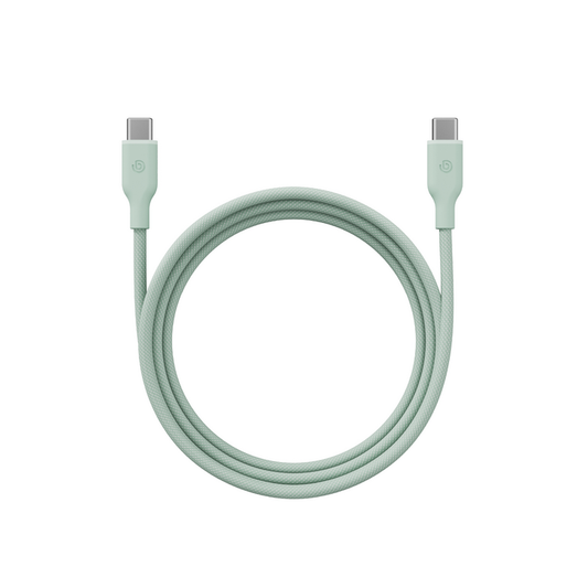 BAZIC GOCHARGE WEAVE C-C CABLE 480MBPS, 60W 1.5M