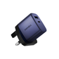 Energea AmpCharge 45 AVS Wall Charge 45W With Max 60W (UK) - Indigo Blue