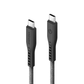 ENERGEA FLOW 10GBPS USB 3.2 GEN 2 C-C CABLE 20GBPS, 240W WITH MCT 1M -BLACK